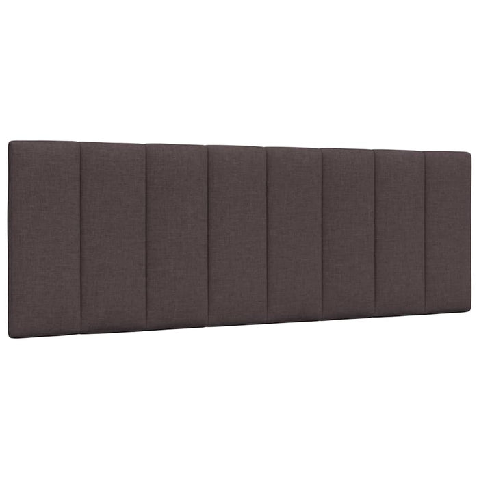 Pat cu saltea, Hanko, maro închis, 120x200 cm, textil WALTI