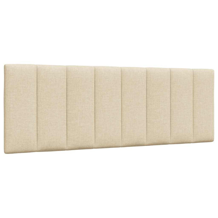 Pat cu saltea, Hanko, crem, 120x200 cm, textil - WALTI WALTI