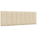 Pat cu saltea, Hanko, crem, 120x200 cm, textil - WALTI WALTI