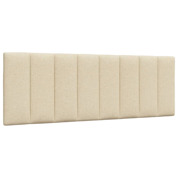 Pat cu saltea, Hanko, crem, 140x200 cm, textil WALTI