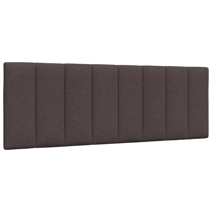 Pat cu saltea, Hanko, maro închis, 140x200 cm, textil WALTI