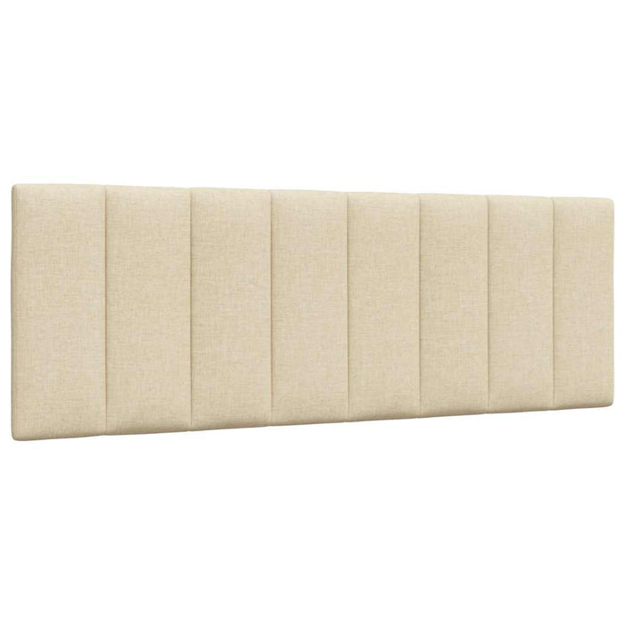 Pat cu saltea, Hanko, crem, 140x200 cm, material textil WALTI