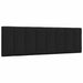 Pat cu saltea, Hanko, negru, 160x200 cm, textil - WALTI WALTI