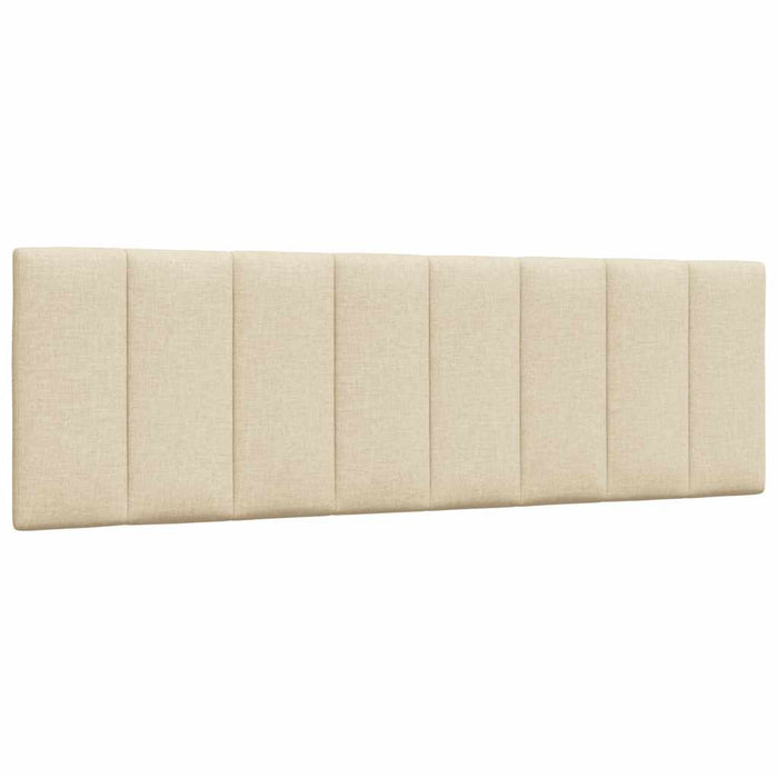 Pat cu saltea, Hanko, crem, 160x200 cm, material textil - WALTI WALTI