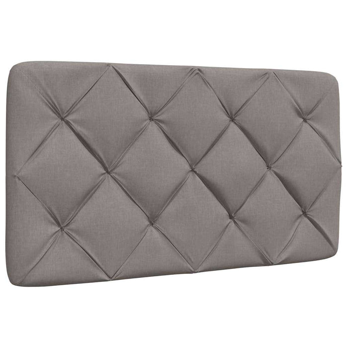 Cadru de pat fără saltea Taupe 80x200 cm țesătură - WALTI WALTI