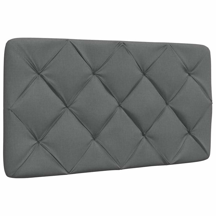 Cadru de pat fără saltea, gri închis, 90x190 cm, textil - WALTI WALTI