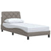 Cadru de pat fără saltea Taupe 90x190 cm Stofa - WALTI WALTI