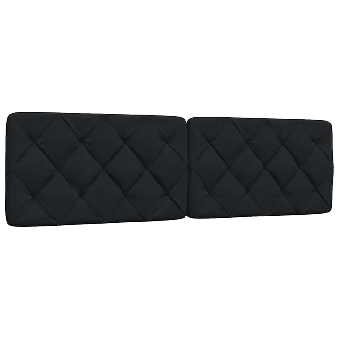 Cadru de pat fără saltea, negru, 180x200 cm, textil - WALTI WALTI