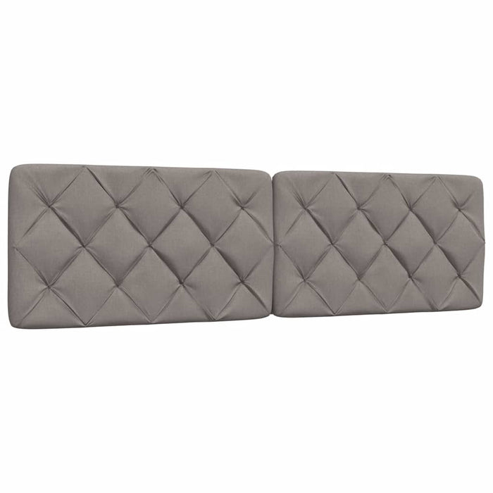 Cadru de pat fără saltea, gri taupe, 180x200 cm, textil - WALTI WALTI