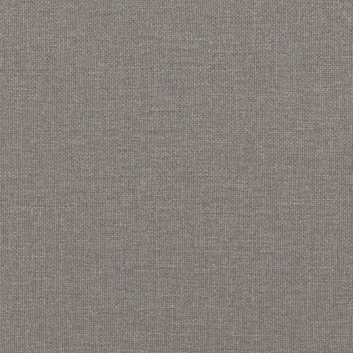 Cadru de pat fără saltea, gri taupe, 200x200 cm, textil WALTI