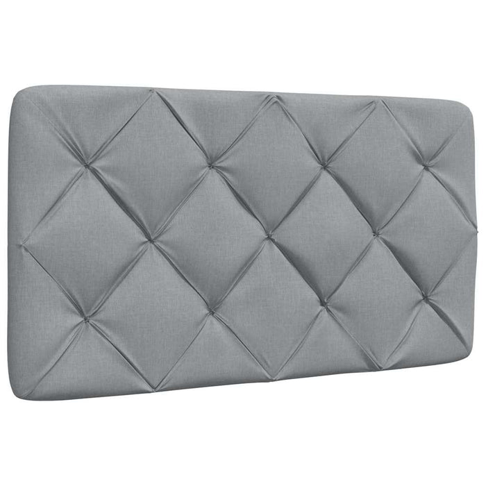 Cadru de pat cu LED fără saltea Gri deschis 90x190 cm Material - WALTI WALTI