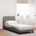 Cadru de pat cu LED fără saltea Taupe 90x190 cm Material - WALTI WALTI