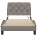 Cadru de pat cu LED fără saltea Taupe 90x190 cm Material - WALTI WALTI
