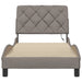Cadru de pat cu LED fără saltea Taupe 90x200 cm Material - WALTI WALTI