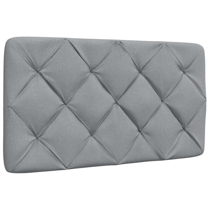 Cadru de pat cu LED fără saltea Gri deschis 100x200 cm Material - WALTI WALTI