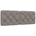 Cadru de pat cu LED fără saltea Taupe 120x200 cm Material - WALTI WALTI