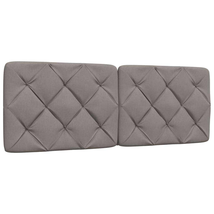Cadru de pat cu LED fără saltea Taupe 140x190 cm Material - WALTI WALTI