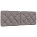 Cadru de pat cu LED fără saltea Taupe 140x190 cm Material - WALTI WALTI