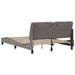 Cadru de pat cu LED fără saltea Taupe 140x190 cm Material - WALTI WALTI