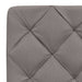 Pat cu saltea, gri taupe, 80x200 cm, textil - WALTI WALTI