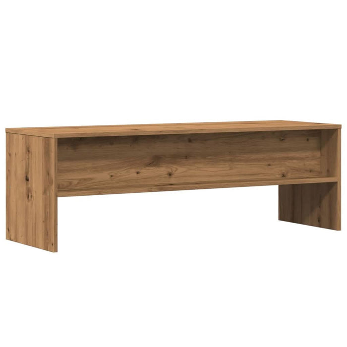 Dulap TV, stejar artizanal, 120x40x40 cm, lemn prelucrat - WALTI WALTI