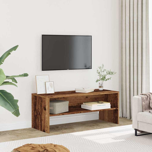 Comodă TV, Lemn vechi, 100x40x40 cm, PAL - WALTI WALTI