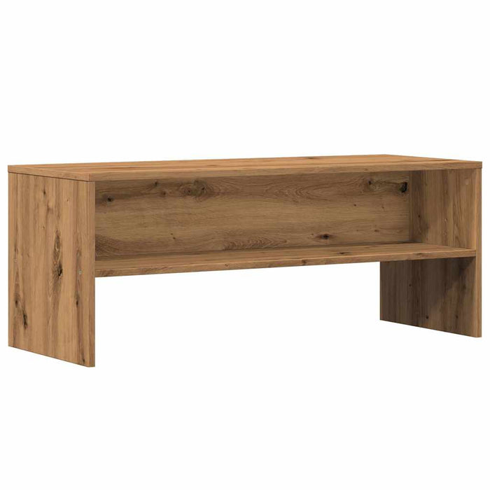 Dulap TV, stejar artizanal, 100x40x40 cm, lemn prelucrat - WALTI WALTI