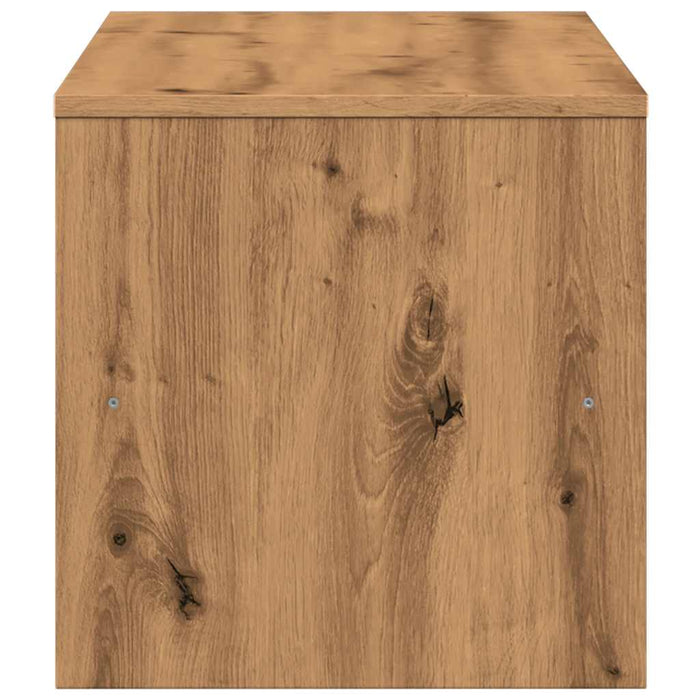 Dulap TV, stejar artizanal, 100x40x40 cm, lemn prelucrat - WALTI WALTI