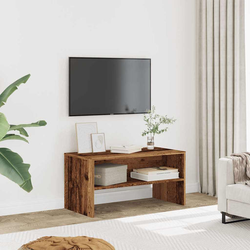 Comodă TV, Lemn vechi, 80x40x40 cm, PAL - WALTI WALTI