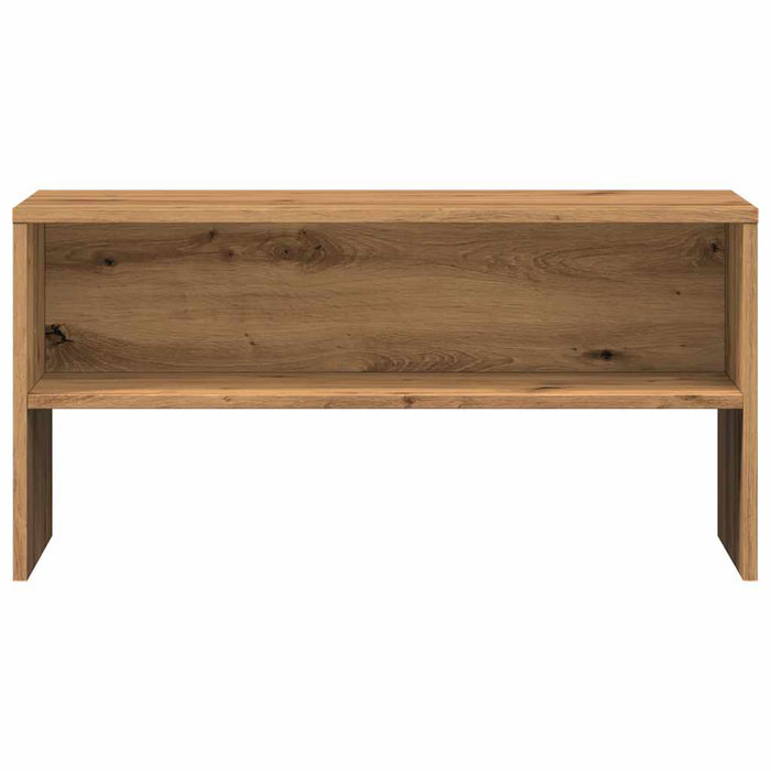 Dulap TV, stejar artizanal, 80x40x40 cm, lemn prelucrat - WALTI WALTI