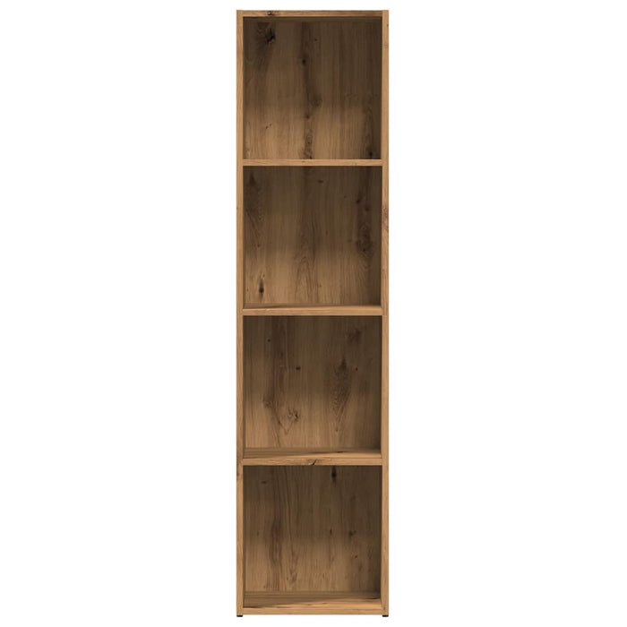 Bibliotecă, stejar artizanal, 36x30x114 cm, lemn prelucrat - WALTI WALTI