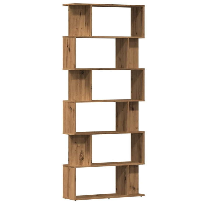 Dulap cu cărți Artisan Stejar 80x24x192 cm Lemn prelucrat - WALTI WALTI