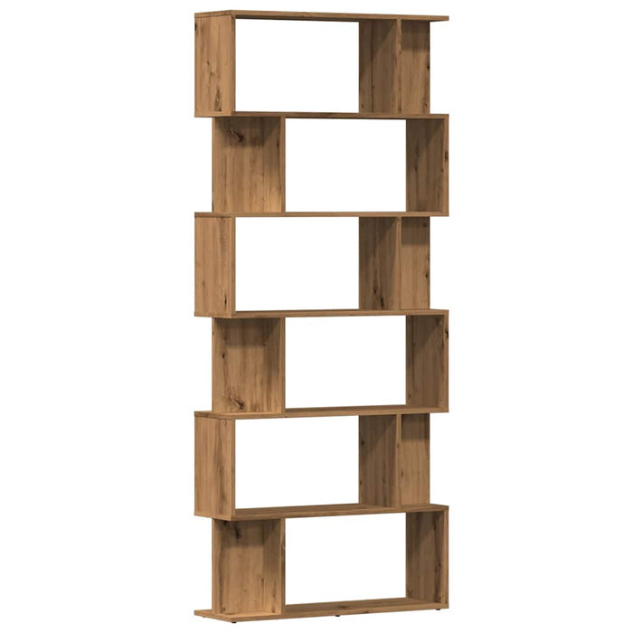 Dulap cu cărți Artisan Stejar 80x24x192 cm Lemn prelucrat - WALTI WALTI