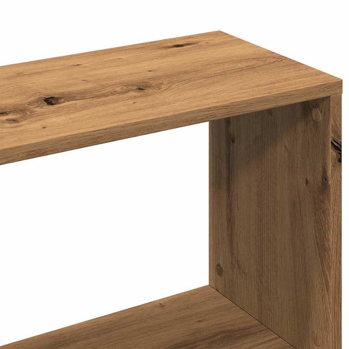 Dulap cu cărți Artisan Stejar 80x24x192 cm Lemn prelucrat - WALTI WALTI