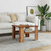 Masuta de cafea din lemn vechi 60x60x42 cm lemn prelucrat - WALTI WALTI