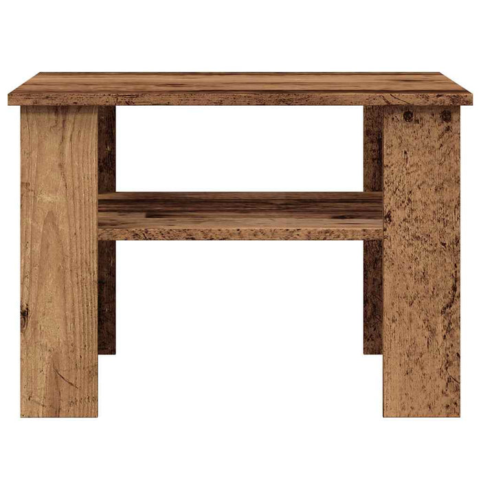 Masuta de cafea din lemn vechi 60x60x42 cm lemn prelucrat - WALTI WALTI