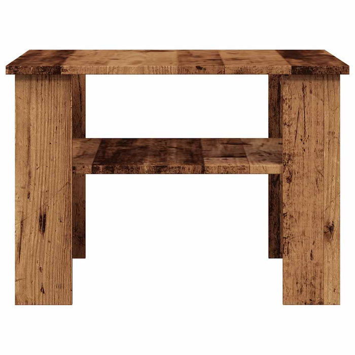 Masuta de cafea din lemn vechi 60x60x42 cm lemn prelucrat - WALTI WALTI