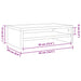 Suport pentru monitor Lemn vechi 42x24x13 cm Lemn prelucrat - WALTI WALTI