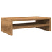 Suport monitor, stejar artizanal, 42x24x13 cm, lemn prelucrat - WALTI WALTI