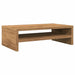 Suport monitor, stejar artizanal, 42x24x13 cm, lemn prelucrat - WALTI WALTI