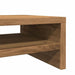 Suport monitor, stejar artizanal, 42x24x13 cm, lemn prelucrat - WALTI WALTI