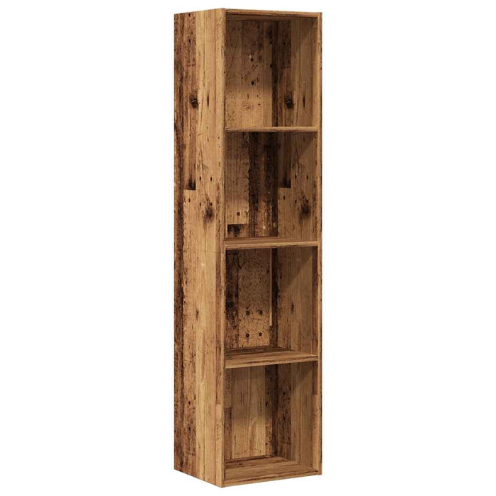 Dulap cu cărți/Dulap TV Lemn vechi 36x30x143cm Lemn prelucrat - WALTI WALTI