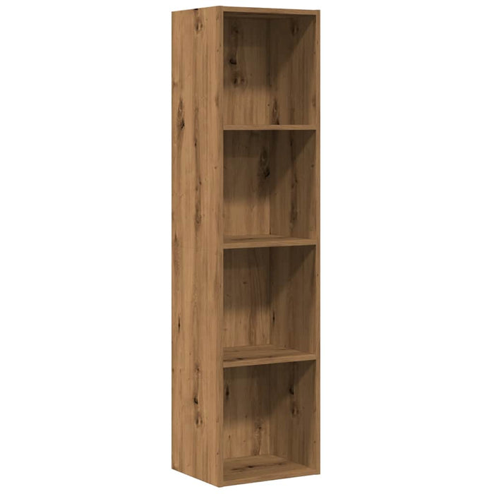 Dulap cărți/Dulap TV Artisan Stejar 36x30x143cm Lemn prelucrat - WALTI WALTI