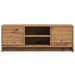 Dulap TV, stejar artizanal, 102x30x37,5 cm, lemn prelucrat - WALTI WALTI