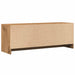 Dulap TV, stejar artizanal, 102x30x37,5 cm, lemn prelucrat - WALTI WALTI