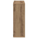 Raft de perete, stejar artizanal, 104x20x58,5 cm lemn prelucrat - WALTI WALTI