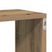 Raft de perete, stejar artizanal, 104x20x58,5 cm lemn prelucrat - WALTI WALTI