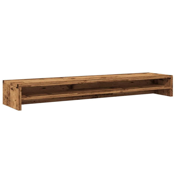 Suport monitor, lemn vechi, 100 x 24 x 13 cm, lemn prelucrat - WALTI WALTI