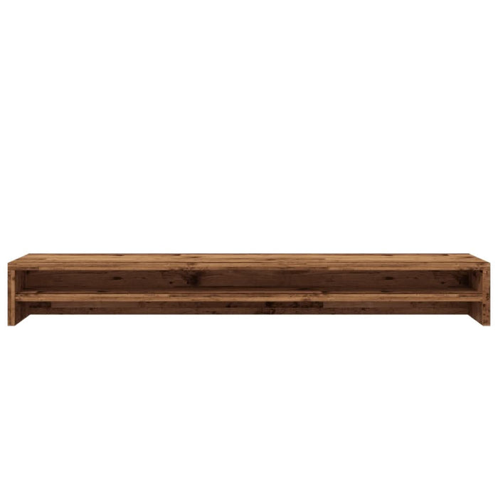 Suport monitor, lemn vechi, 100 x 24 x 13 cm, lemn prelucrat - WALTI WALTI