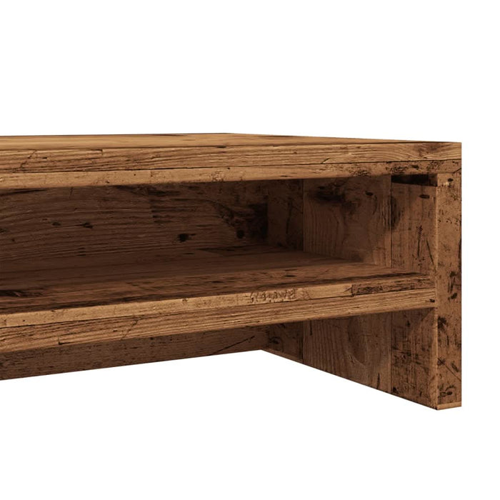 Suport monitor, lemn vechi, 100 x 24 x 13 cm, lemn prelucrat - WALTI WALTI